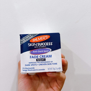 Kem Dưỡng Trắng Trị Nám Và Tàn Nhang Palmer’s Anti Dark Spot Fade Cream for All Skin Types 75g