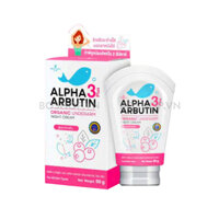 Kem Dưỡng Trắng, Trị Thâm Nách Alpha Arbutin 3 Plus Organic Underarm Night Cream 50g