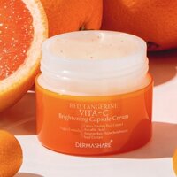 Kem Dưỡng Trắng Vitamin C Red Tangerine DERMASHARE Red Tangerine Vita C Brightening Capsule Cream