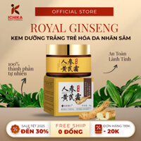 Kem Dưỡng Trắng Xóa Nhăn Hoàng Kỳ Nhân Sâm - Kem Hoàng Kỳ ROYAL GINSENG Xóa Nhăn Chống Chảy Xệ Bổ Sung Collagen