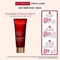 Kem Dưỡng Trẻ Hóa Da Vùng Cổ Clarins Super Restorative Decollete And Neck Concentrate 75Ml