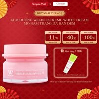 Kem dưỡng Wskin Extreme White Cream mờ nám trắng da ban đêm 50ml WKD02