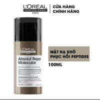 Kem dưỡng xả khô Loreal Absolute Repair Molecular Masque 100ml