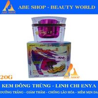 KEM ENYA ĐÔNG TRÙNG HẠ THẢO - LINH CHI 20G  Hỗ trợ trị nám - Tàn Nhang - Đồi mồi