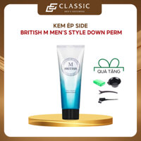 Kem ép side British M Men’s Style Down Perm (Kèm bộ dụng cụ ép side)