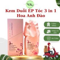 🎁🎁🎁Kem Ép Tóc Hoa Anh Đào Ép Tóc Thẳng 3 in1 UOJIASHI 1000ml-MỸ PHẨM GIA KHIÊM