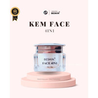 Kem Face 4IN1 Dưỡng Trắng Da [Chính Hãng BesKin]