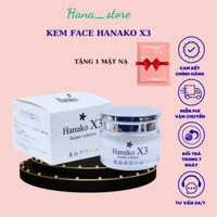 Kem face Hanako X3 Nhật Bản-Chính hãng giúp dưỡng trắng da mặt,cấp ẩm đều màu da giúp da sáng khỏe rạng ngời
