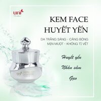 Kem face huyết yến size nhỏ 10g Uni Beautiful