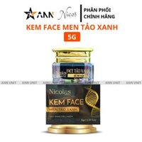Kem Face Tái Sinh Nicolas – Kem Face Men Tảo Xanh Collagen 5g