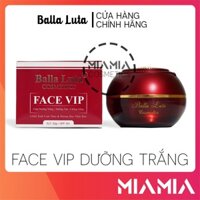 Kem Face Vip Balla Luta màu đỏ chính hãng - Kem dưỡng trắng da, giảm thâm nám Bala Luta  - 8936144070147
