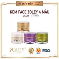 Kem Face Zoley 10g Trắng - Xanh - Tím - Vàng