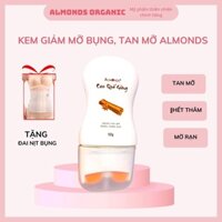 Kem Giảm Mỡ Bụng Kem Tan Mỡ Cao Gừng Tan Mỡ Bụng Chính Hãng ALMONDS Cao Quế Rừng 150g