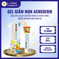 Kem Giảm Mụn AcneDerm Làm Trắng Da Mờ Thâm Chứa 20% Azelaic (Acnederm)