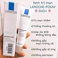 Kem Giảm Mụn Ẩn La Roche Posay Effaclar Duo+ 40ml chính hãng fullsize