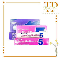 Kem giảm mụn Clear Up Acne Medication - Benzoyl peroxide