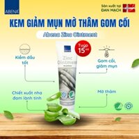 Kem giảm mụn làm mờ thâm gom cồi ABENA thông thoáng lỗ chân lông tuýp 15ml nhập khẩu Đan Mạch