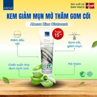 Kem giảm mụn làm mờ thâm gom cồi ABENA thông thoáng lỗ chân lông tuýp 15ml nhập khẩu Đan Mạch