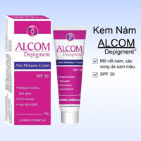 Kem Giảm Nám Alcom Depigment 30g - Kem Gamma Giảm Nám, Dưỡng Da Trắng Sáng