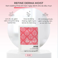 Kem giữ ẩm cho da dầu/da mụn Rejuve Refine Derma Moist (3ml)