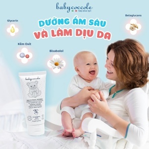 Kem giữ ấm từ sáp ong và vitamin Babycoccole 75ml 0M+