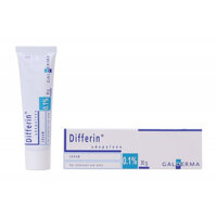 Kem giúp giảm mụn – Differin Adapalene Cream 0.1% – 15g