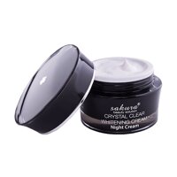 Kem giúp giảm nám, dưỡng trắng da ban đêm Sakura Crystal Clear Whitening Cream Night Cream