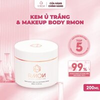 Kem Giúp Ủ Trắng và Make-Up Da Body RMON White Label Dia Whitening Cream 200ml
