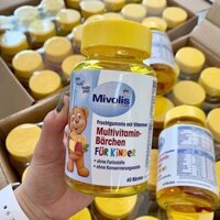Kem Gum Gấu Vitamin Ăn Ngon - Kẹo Gấu Multivitamins Mivolis Đức - hangxachtaybaoanshop