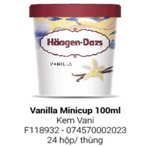 Kem Haagen Dazs 100ml