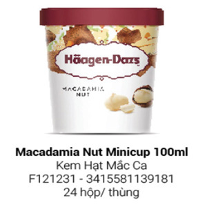 Kem Haagen Dazs 100ml