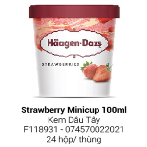 Kem Haagen Dazs 100ml