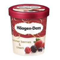 Kem Haagen-Dazs vị hỗn hợp Dâu rừng & kem tươi 100ml