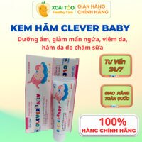 Kem Hăm Cleverbaby Dưỡng ẩm, giảm mẩn ngứa do viêm da, hăm da Tuyp 20g
