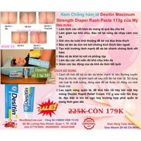 Kem hăm Desitin Daily Defense Mỹ cho bé 113gr, kem chống hăm hàng ngày cho trẻ em