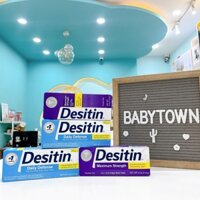 Kem hăm Desitin Mỹ Xanh hằng ngày / Tím 113G / TÍM 136G khi bé hăm cho bé từ sơ sinh