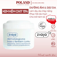 Kem hăm Kẽm Oxit Ziaja giúp làm mềm dưỡng ẩm giảm kích ứng và đỏ da 80gr