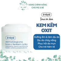 Kem hăm Kẽm Oxit Ziaja làm mềm dưỡng ẩm giảm kích ứng và đỏ da 80gr