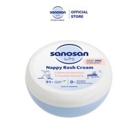 Kem hăm Sanosan Baby Nappy Rash Cream 150ML