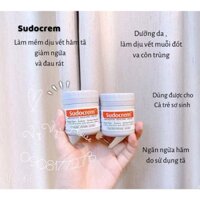 Kem Hăm Sudocrem - Kem Chống Hăm Tã Cho Bé Sơ Sinh Cực Hiệu Qủa 60g