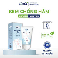 Kem Hăm theCi Nappy Rash Cream 0M+ Kẽm Oxide 25% hỗ trợ tình trạng hăm tã 25g