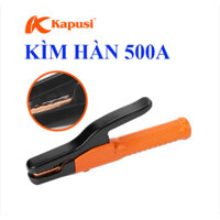 Kềm hàn Nhật Bản Kapusi công suất 500A bảo hành 6 tháng - Kìm hàn to chắc tay phù hợp với thợ hàn hồ quang kéo liên tục