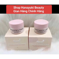 (KEM HANAYUKI-DATE 2026) BỘ 2 SP DƯỠNG TRẮNG MINI HANAYUKI  TÁI TẠO DA(KEM NGÀY MINI VÀ KEM ĐÊM MINI)