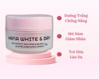 Kem Hanayuki Dưỡng Trắng Da White Day &amp; Night Ban ngày &amp; Đêm 15g Hanayuki Chính Hãng - Kem Ngày