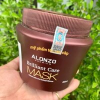 KEM HẤP ALONZO BRILLIANT CARE TREATMENT FOR COLORED HAIR 500ML