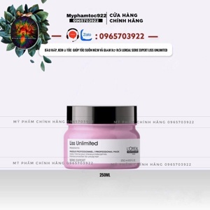 Kem hấp chăm sóc tóc duỗi LOréal Liss Unlimited Masque 200ml