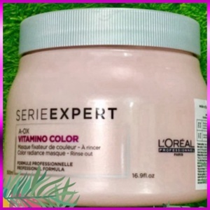 Kem hấp chăm sóc và bảo vệ màu tóc nhuộm L'Oreal Vitamino Color A-OX 500ml