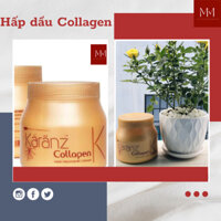 Kem hấp dầu, ủ tóc, dưỡng chất Collagen giúp phục hồi và tái tạo tóc khỏe Collagen KARANZ 1000ml