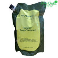 Kem hấp phục hồi tóc Collagen Sophia Repair Treatment Platinum 1500ml (dạng túi) [ MK ]