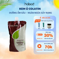 Kem hấp ủ tóc collagen giảm rụng tóc COLATIN, hấp tóc vitamin E phục hồi hư tổn, dưỡng tóc siêu mượt
